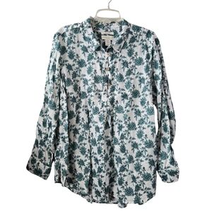 Cynthia Rowley Floral Popover‎ Tunic Top
